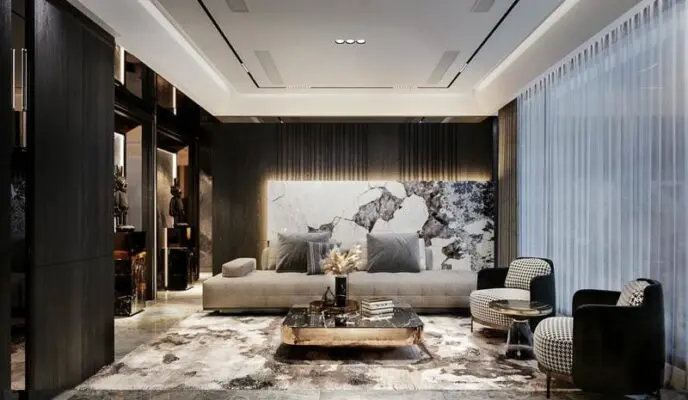 thiết kế nội thất căn hộ chung cư 95m2